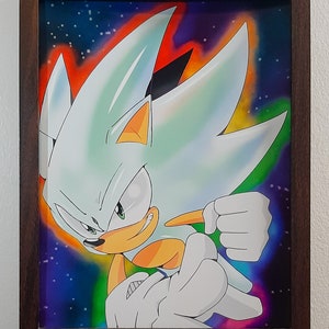 Hyper Sonic VMAX Custom Made Kids Cosplay One Off Full Art Pokemon Proxy  Card - HANDMADE - Holographic- PSA - Sonic & Tails