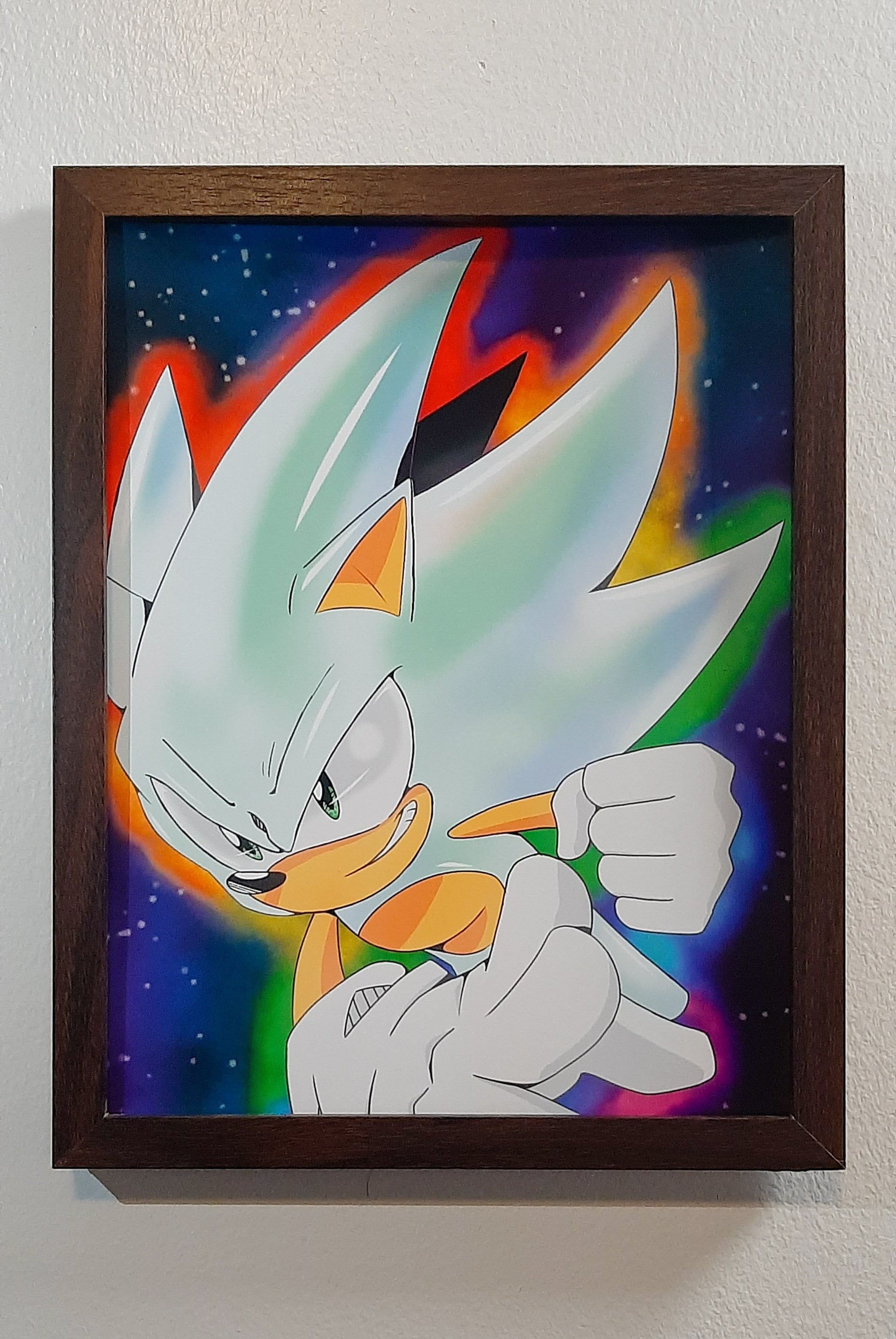 darkspine sonic  Sonic fan art, Sonic, Sonic the hedgehog