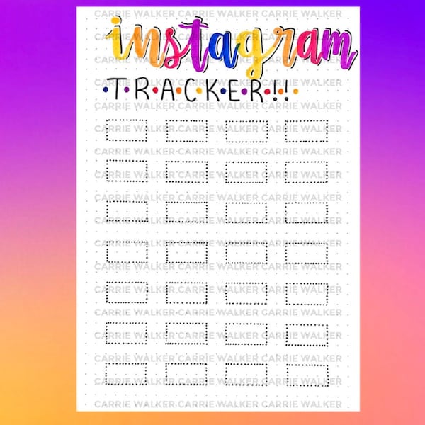 Instagram Followers Tracker PDF