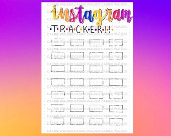 Instagram Followers Tracker PDF