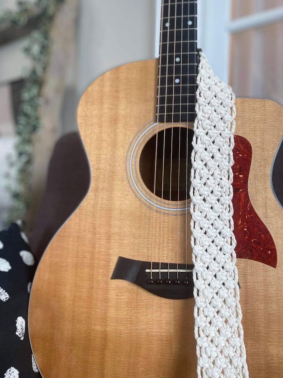 Macrame guitar strap clearance