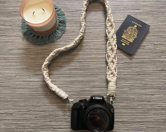 Macrame Camera Strap
