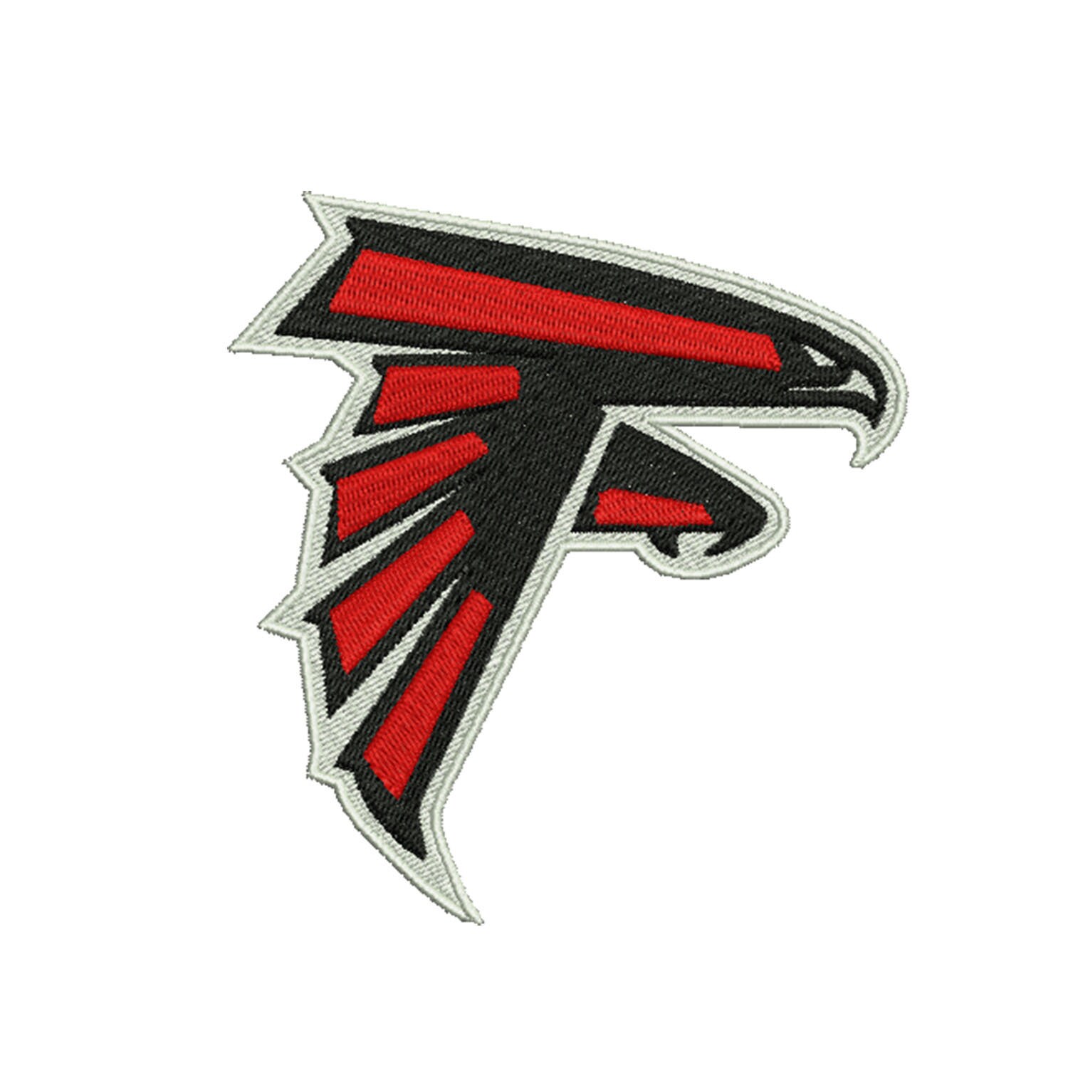 Atlanta Falcons machine embroidery design design for kids fill Etsy
