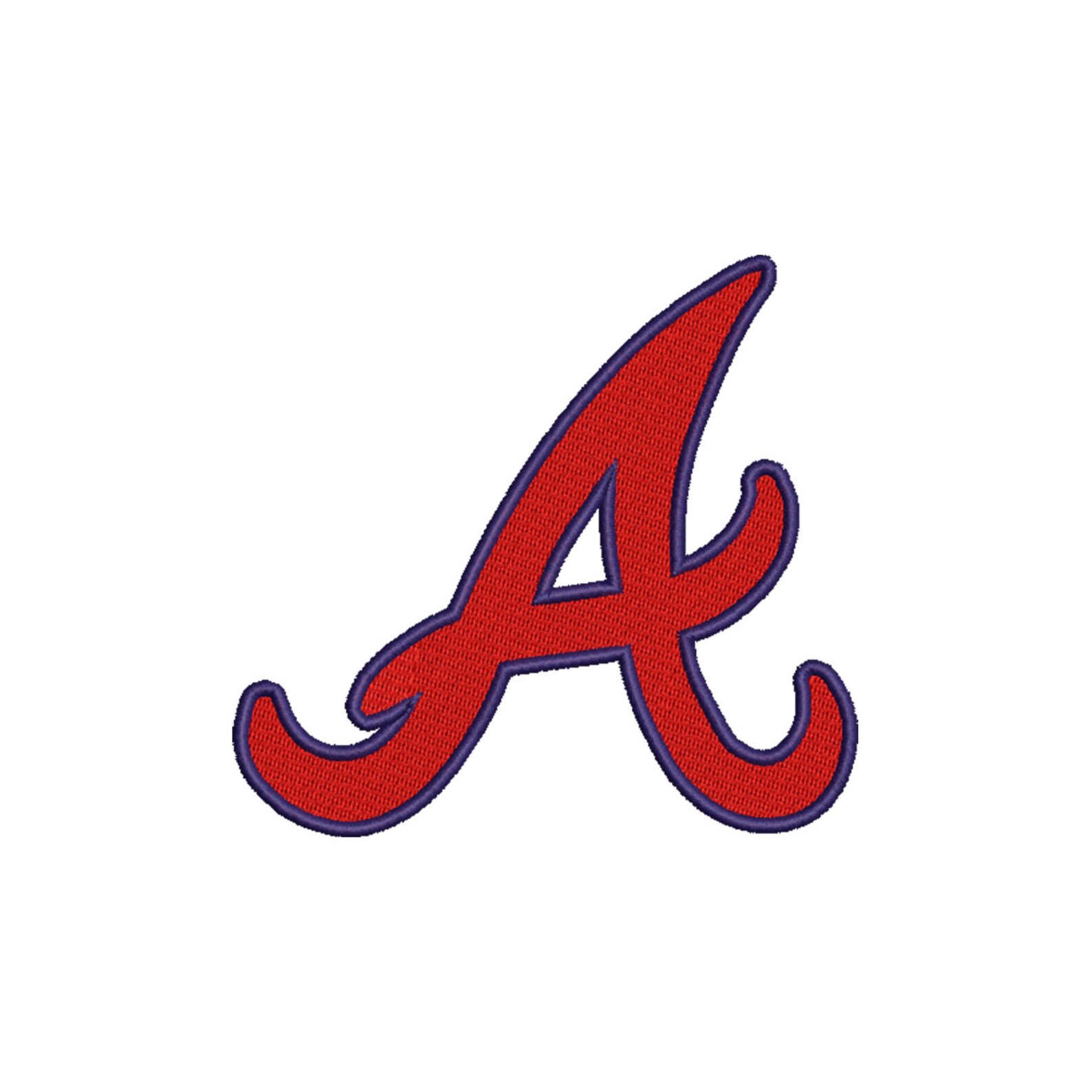 Atlanta Braves machine embroidery design design for kids fill Etsy