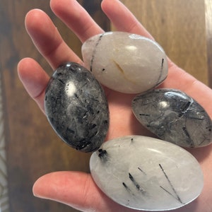 Black Tourmaline Palm;; choose your own