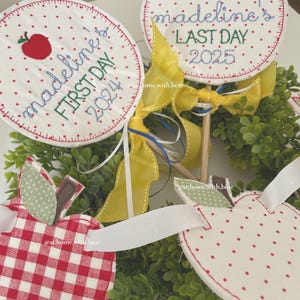 Back to school sign/Apple banner, School bundle files, ITH back to school, DIGITAL FILES