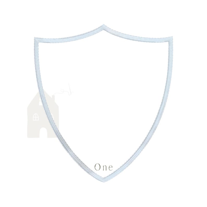 Blank Crest Bundle One, 6 Blank Shields: 4 Sizes for Each, Machine ...