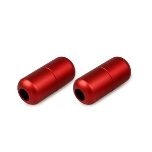 Shoe jewelry, red color lace tips for elastic laces, men&#39;s women&#39;s children&#39;s shoe charms, laces without buckle