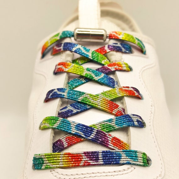 Lacets de couleurs sales pour baskets