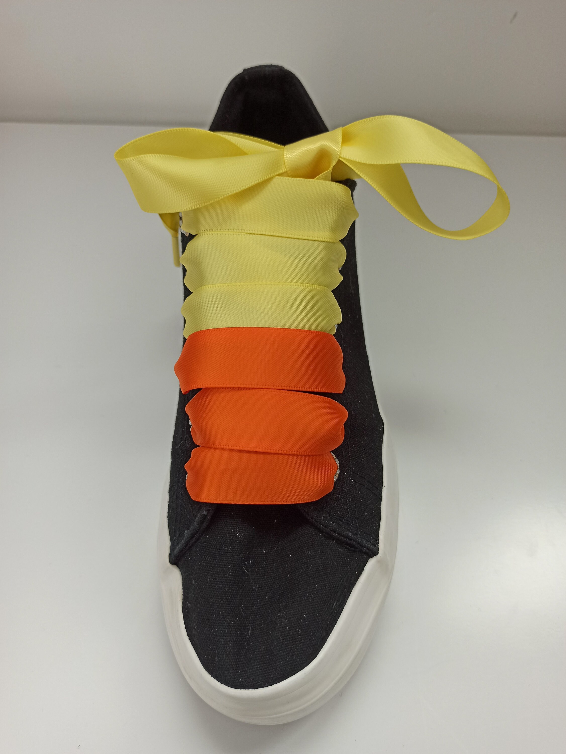 SATIN laces ORANGE//color laces //fun laces//fashion Etsy