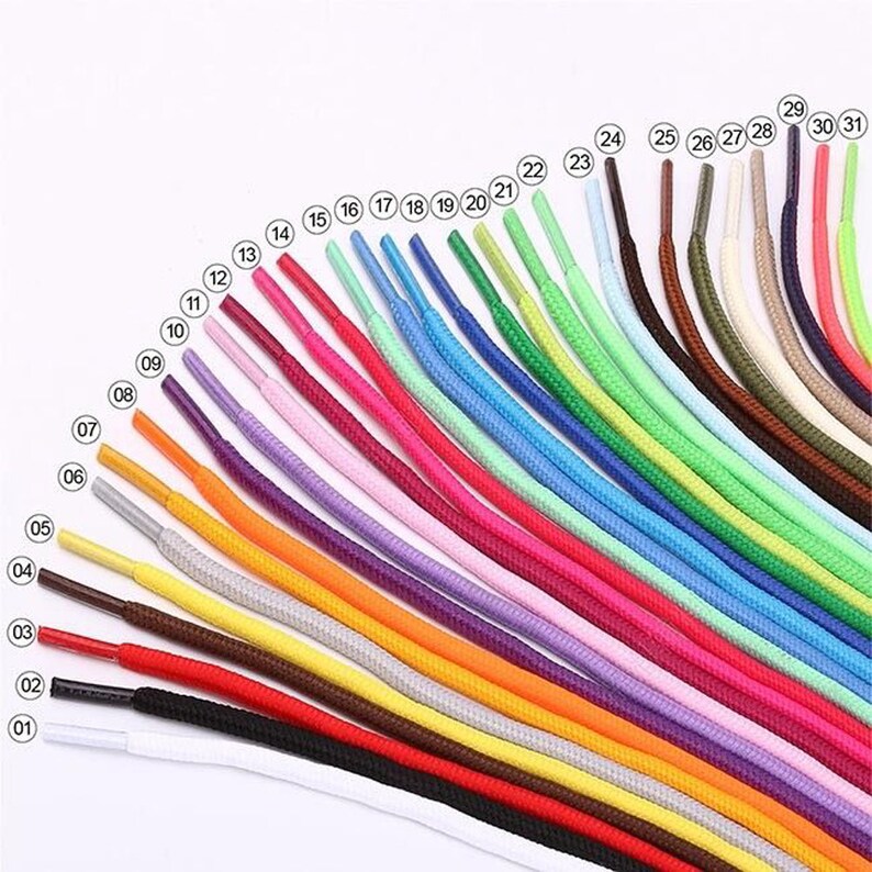 Round lacesBLEU CLAIR200CmCottonlongoriginalscolor lacesFabricsportroundfashionskateiceoriginalgrand