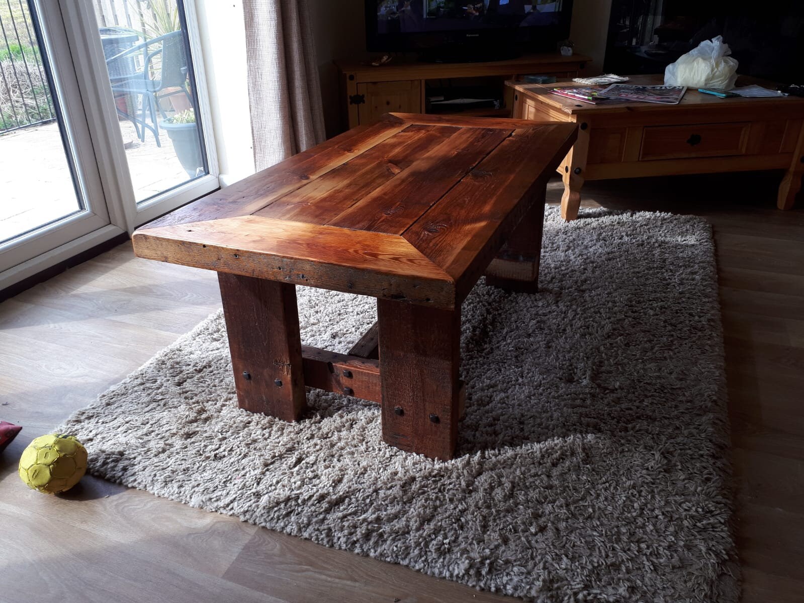 Beautiful Reclaimed Wood Coffee Table - Etsy