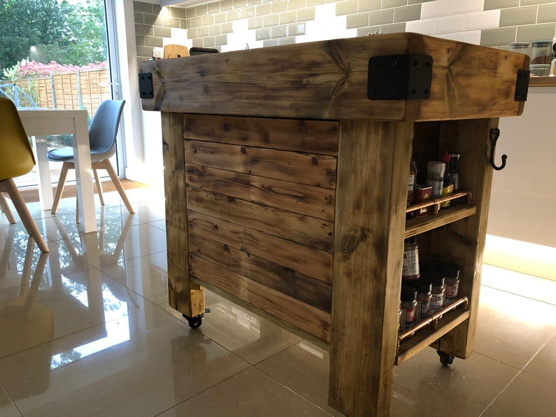 Custom Built Kitchen Island Etsy UK