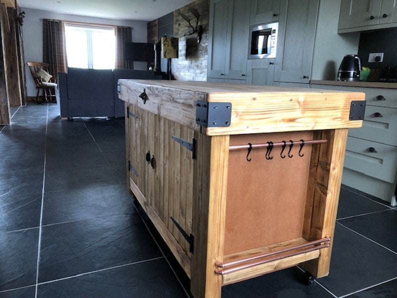 Custom Built Kitchen Island Etsy UK