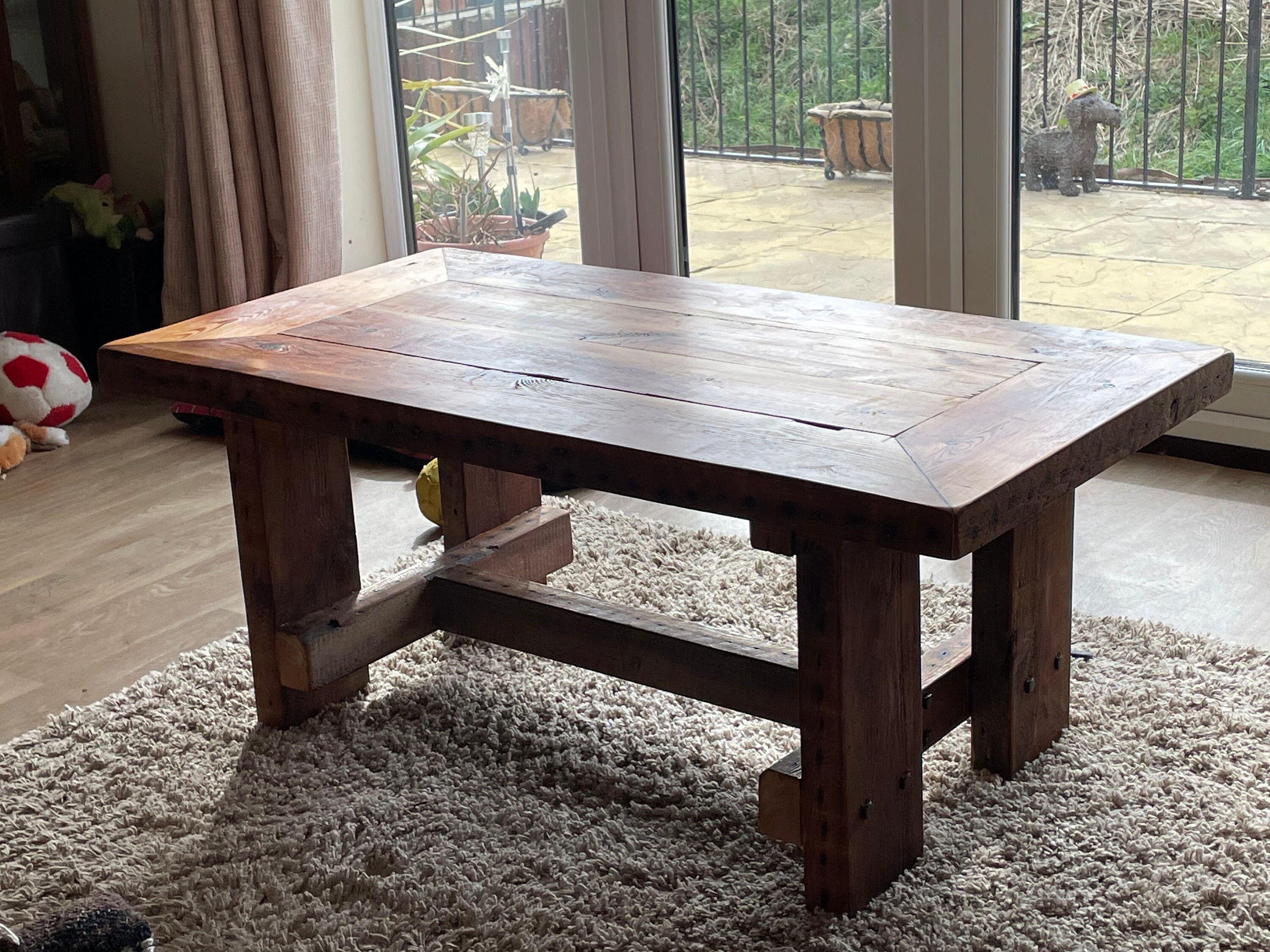 Beautiful Reclaimed Wood Coffee Table - Etsy