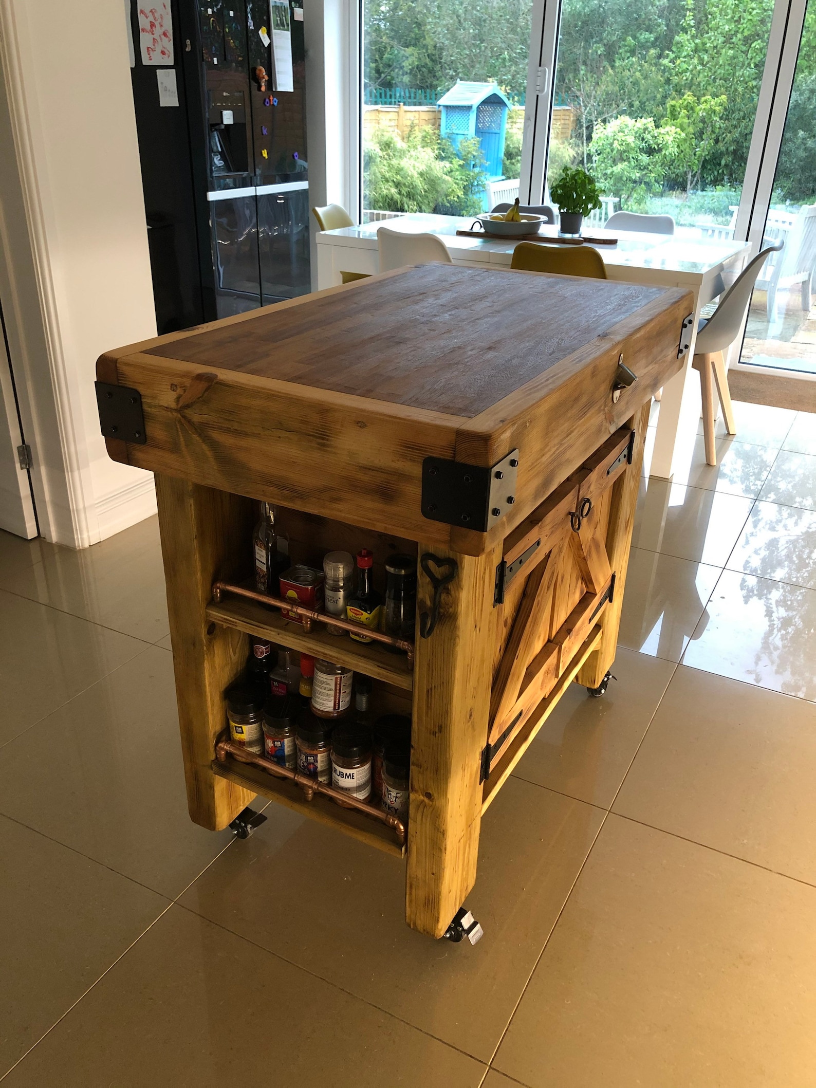 Custom Built Kitchen Island Etsy UK