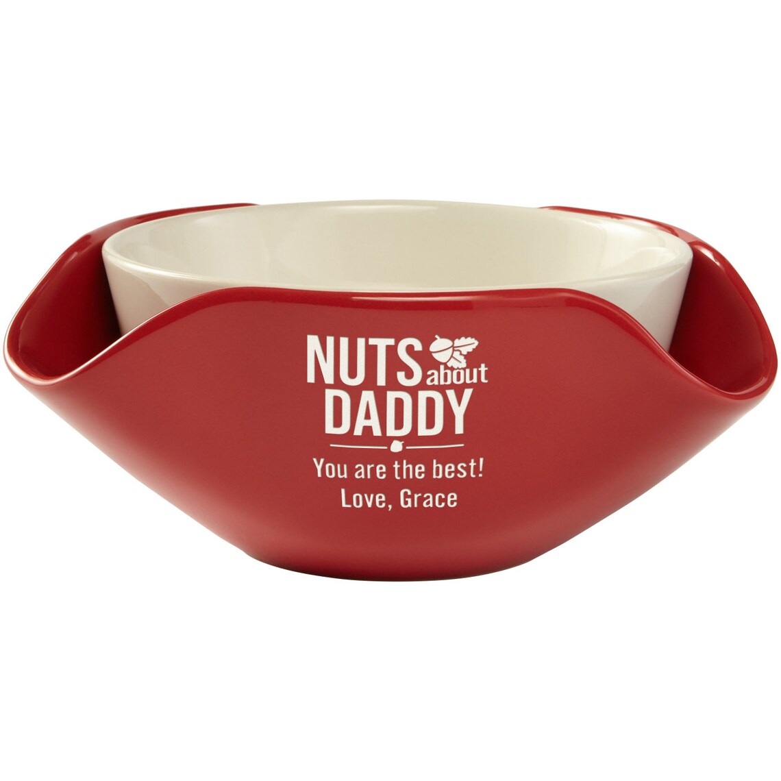 Personalized Nuts About You Snack Bowl Etsy