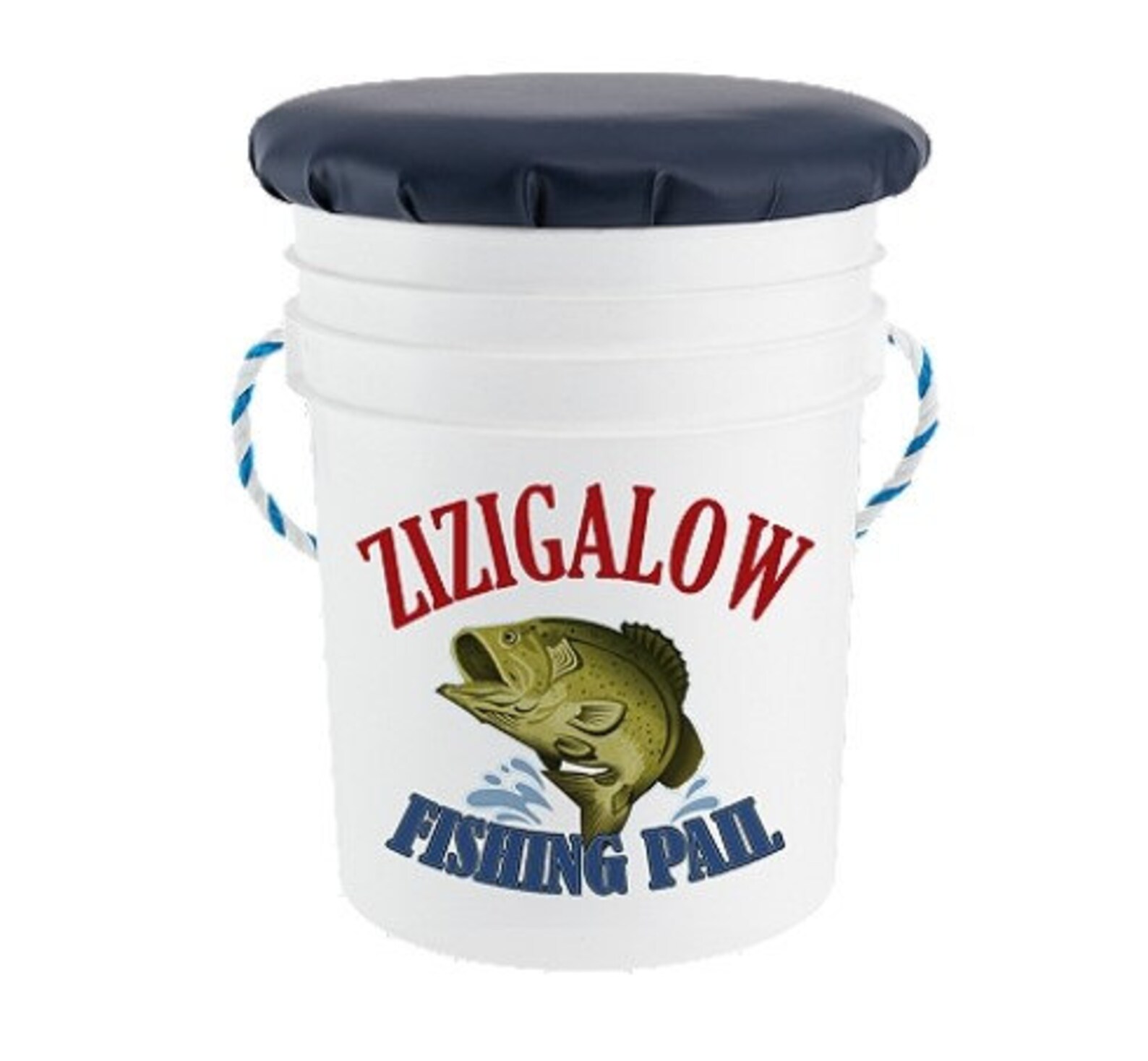 Personalized Fishing Pail Adult Etsy