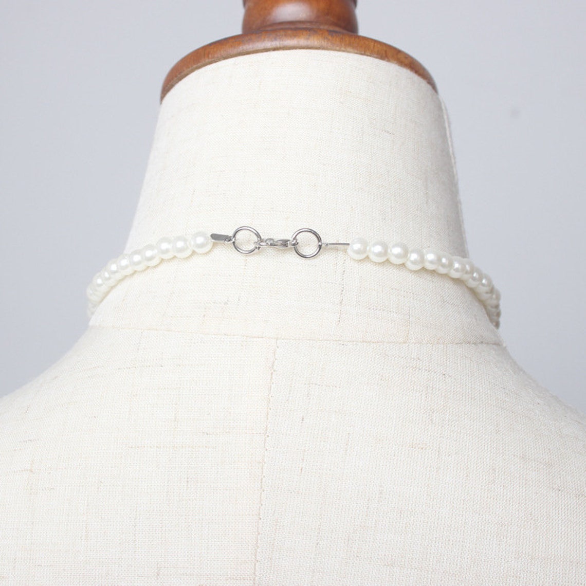Vintage Style Elegant beadwork necktie necklace pearl tie | Etsy