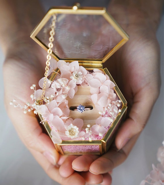 Pink ring best sale holder