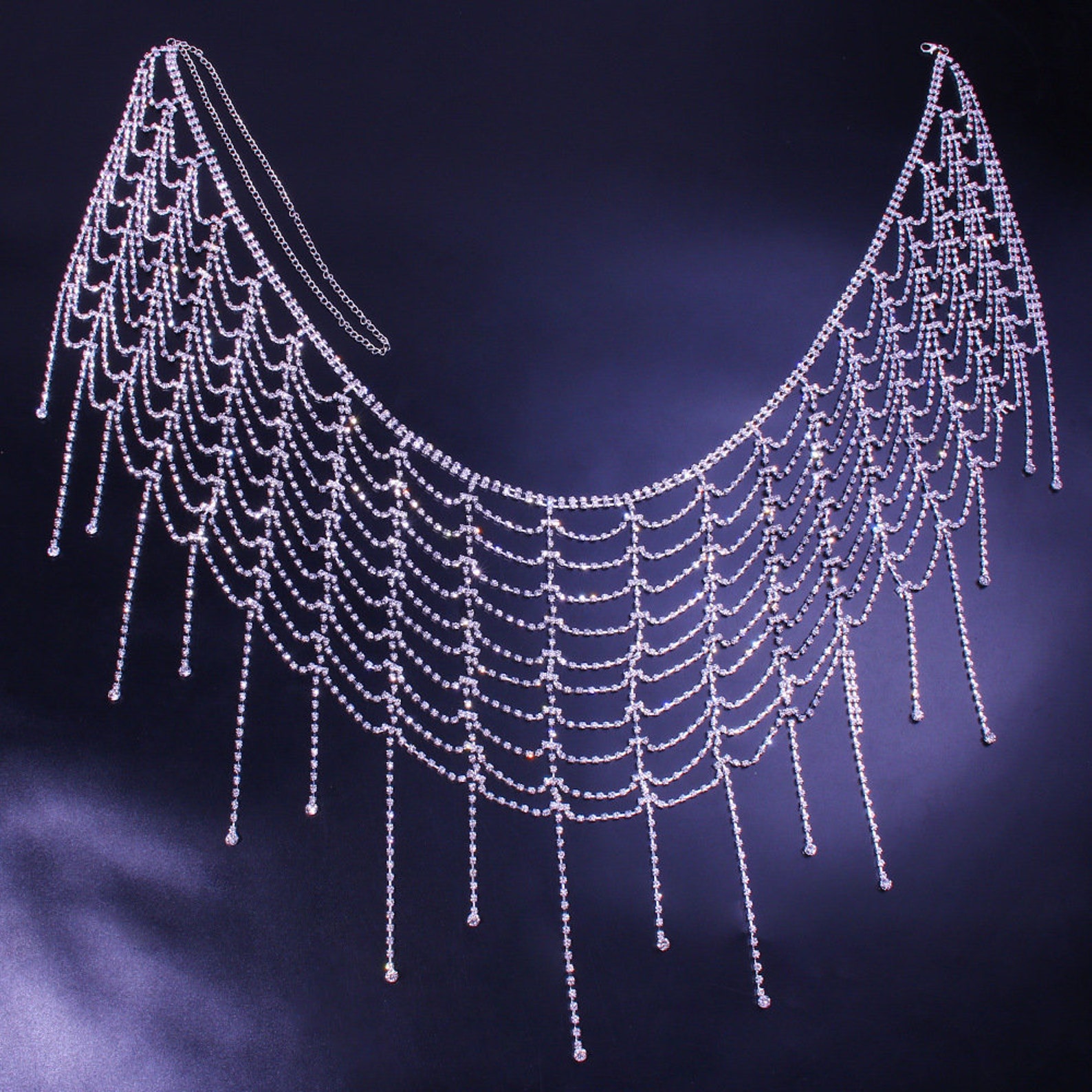 rhinestone shawl wrap