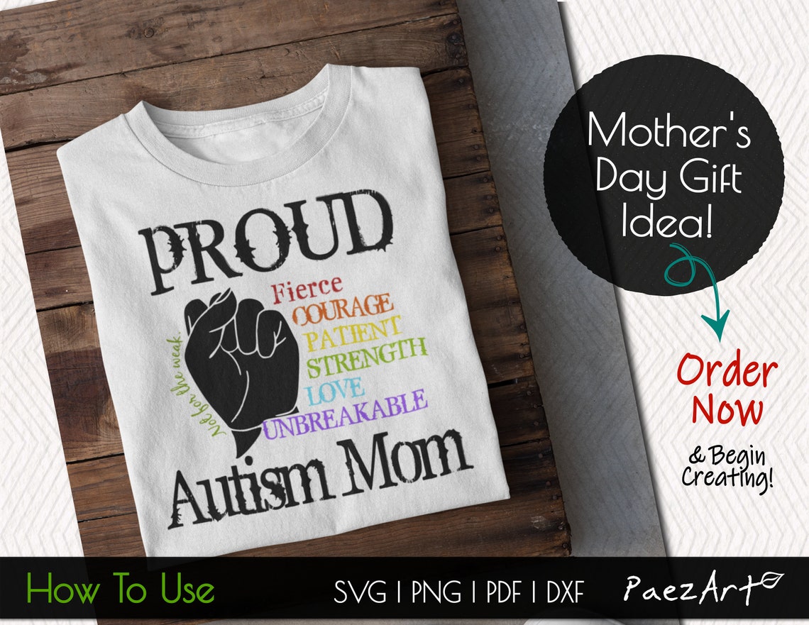 Free Free Proud Autism Mom Svg 404 SVG PNG EPS DXF File