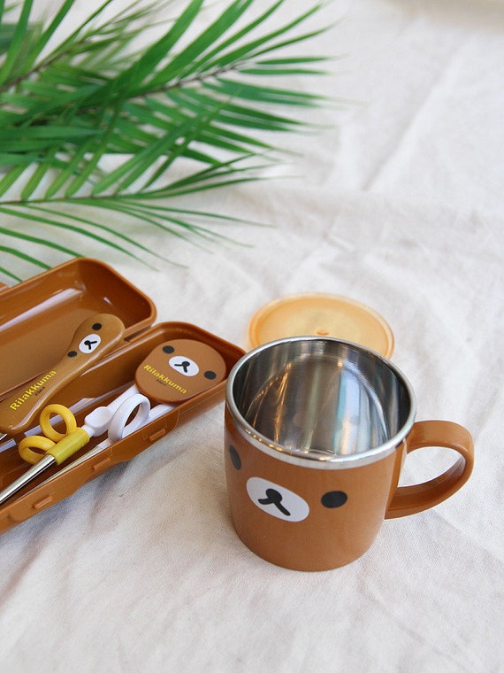 Kawaii Coffee Mug With Lid Cute Cup Ceramic Cute Staff -  Israel