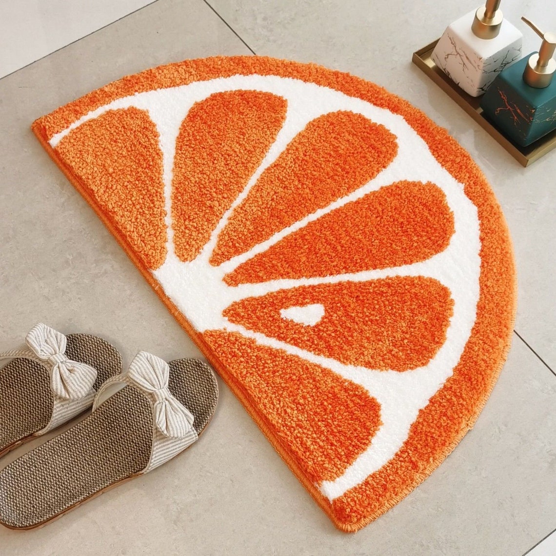 Doormatlemon Pattern Door Mat Bathroom Mat Door Mat Soft Etsy
