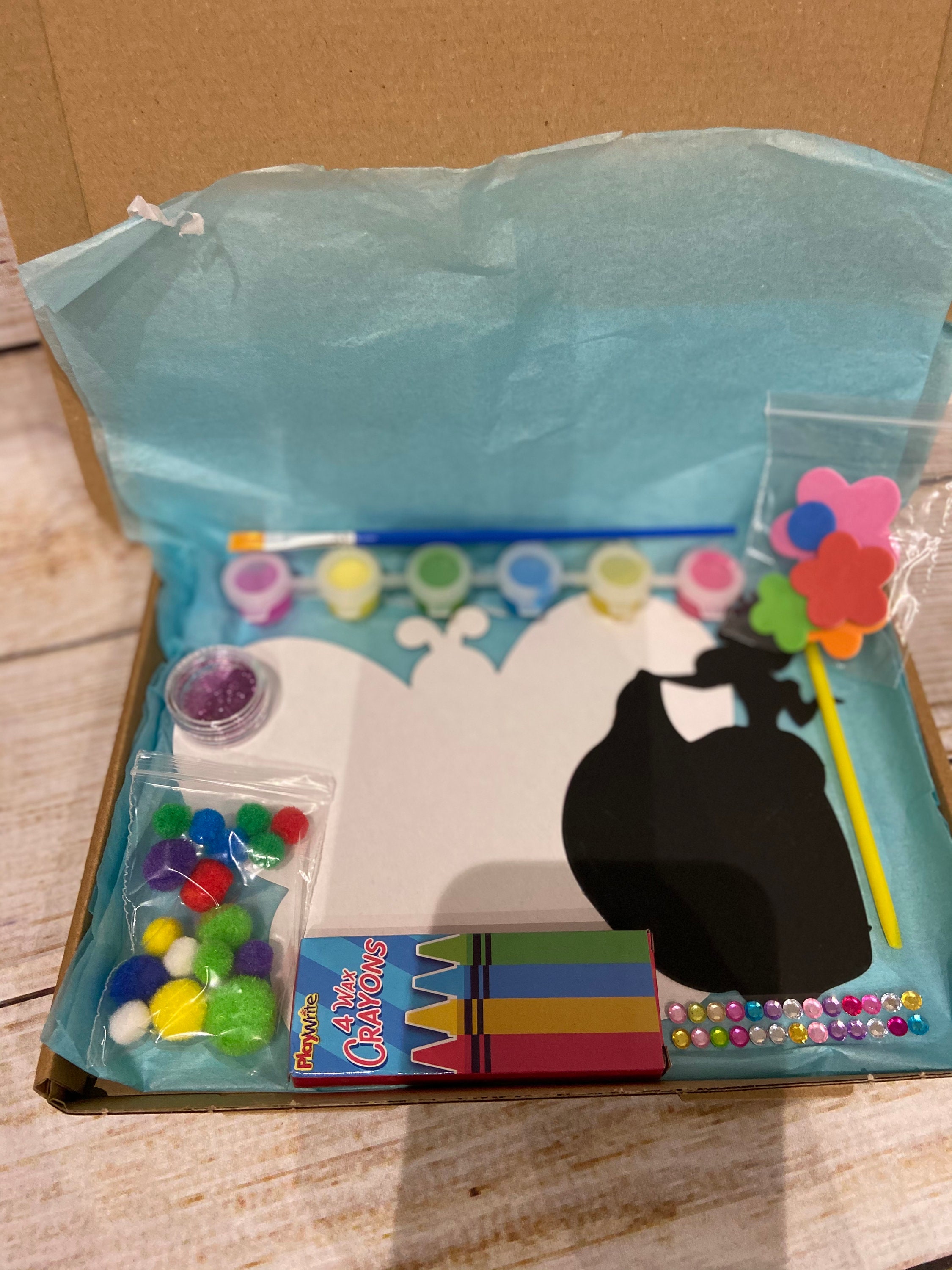 Letter box kids crafts Etsy