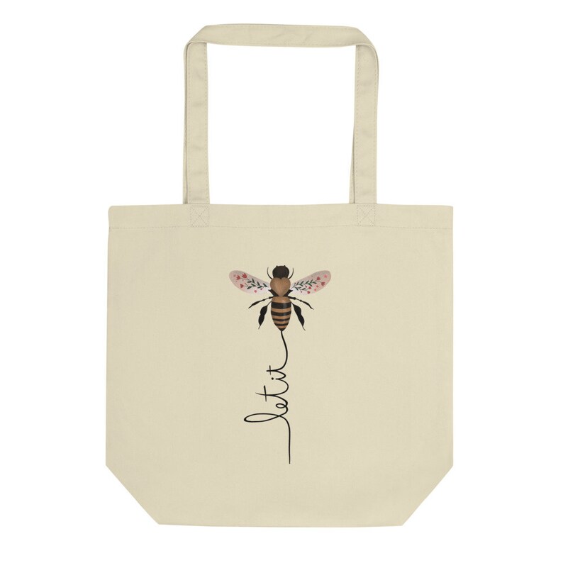 Eco Tote Bag Let It Bee
