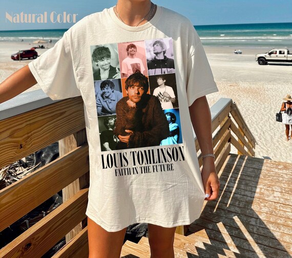 Louis Tomlinson Vintage T-shirt Faith in the Future Louis T 