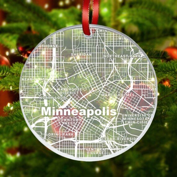 Chicago IL - Cedar Ornament Chicago IL - Cedar Ornament