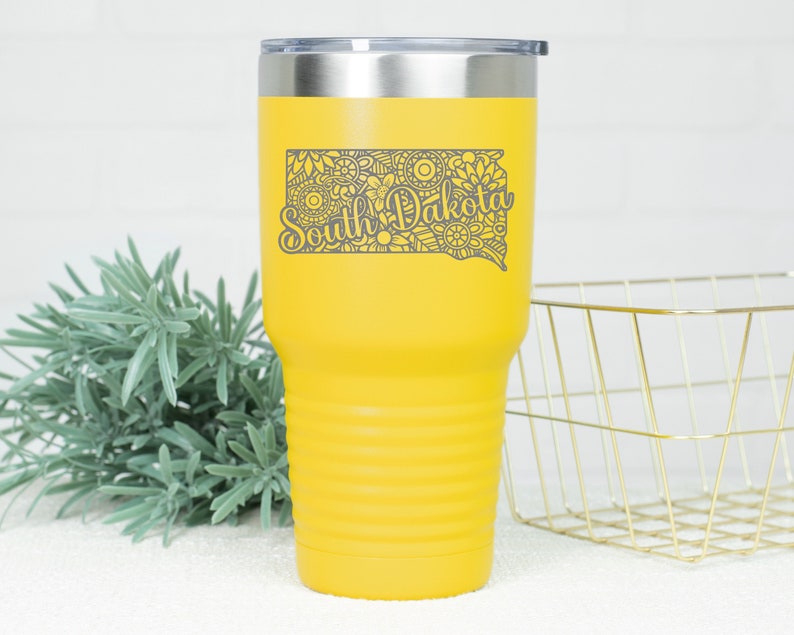 HometownGiftsCo South Dakota Tumbler