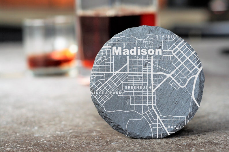 HometownGiftsCo Slate Coaster