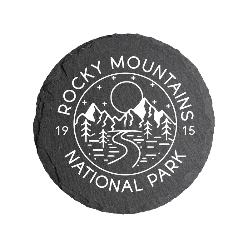 HometownGiftsCo National Park Slate Coasters - Thumbnail 3