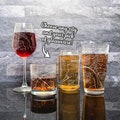 Custom City Map on Pint Glass, Whiskey Glass, Wine Glass, or Beer Can Glass, Engraved or Printed Map of Any Town,  Gift for Him or Her