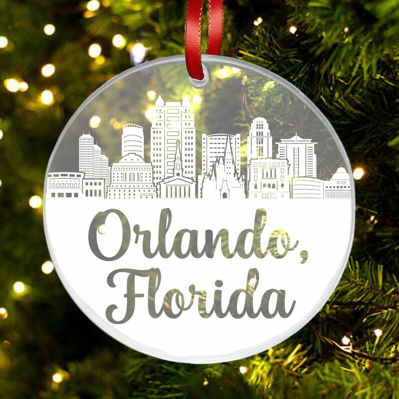 Orlando Skyline Ornament