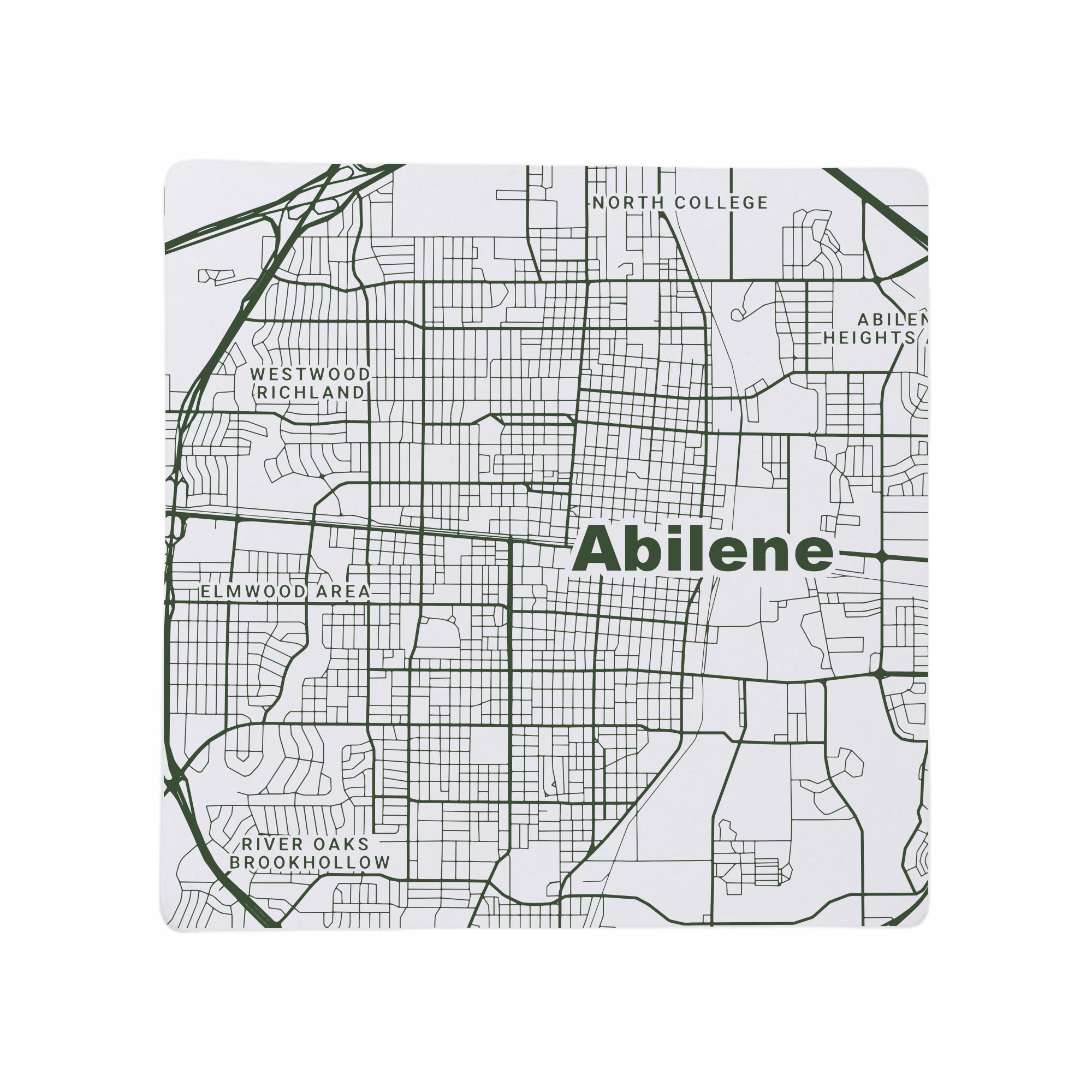 Discover Abilene TX Coasters Texas Home Decor, TX Gift, Travel Keepsake, Ceramic Coaster Set