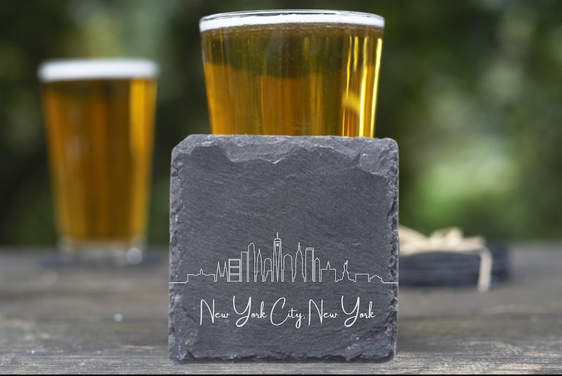 HometownGiftsCo New York City Skyline Coasters
