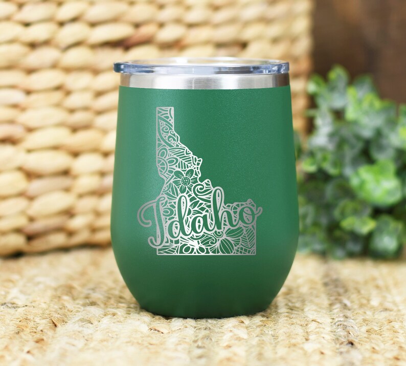 Idaho Housewarming Gift Home State Idaho Idaho Travel Mug State Pride Mug Idaho Coffee Tumbler Idaho Gifts Idaho Tumbler