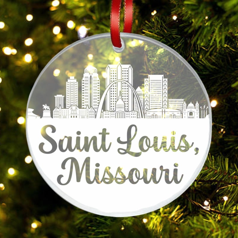 Saint Louis Skyline Ornament