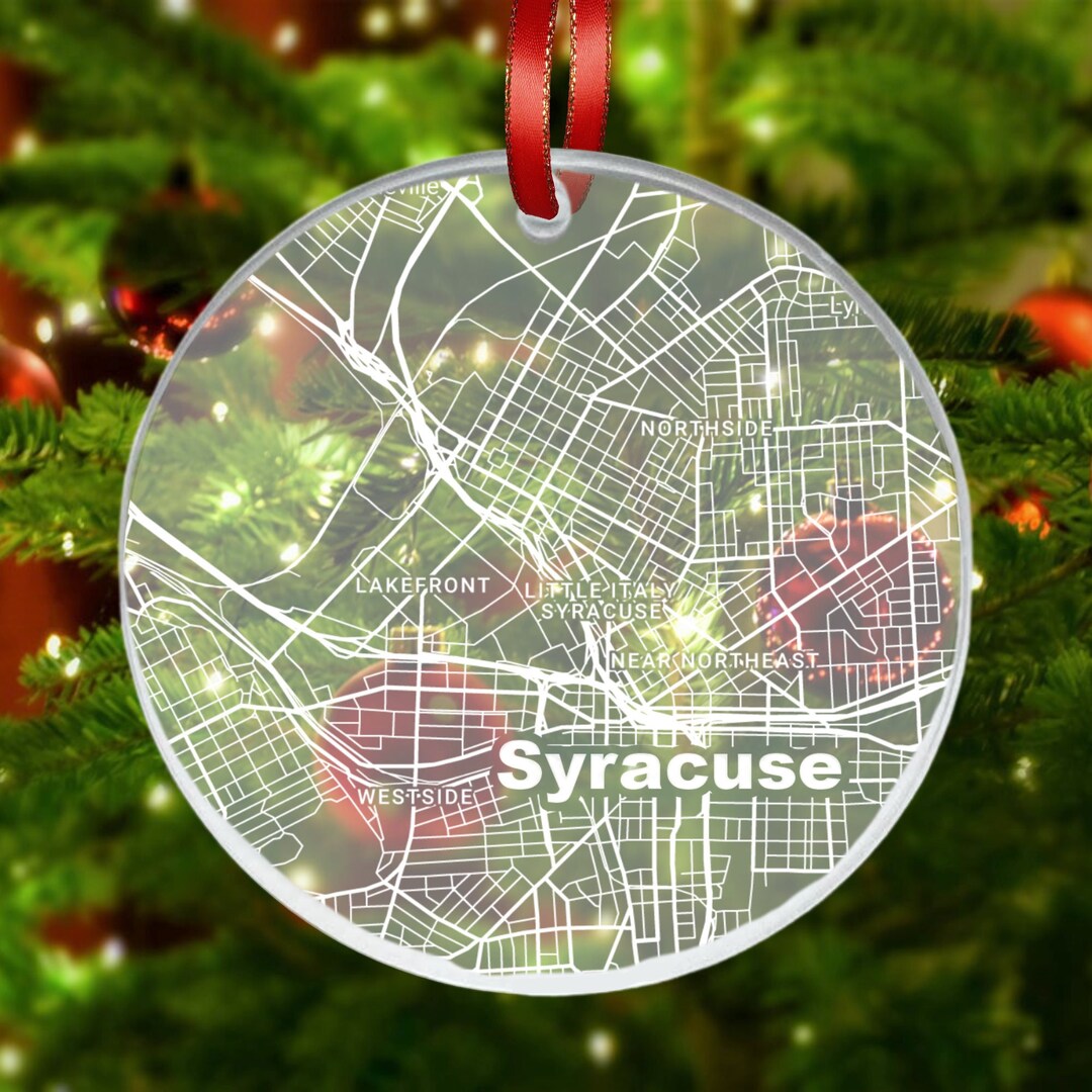 Syracuse Christmas Ornament 