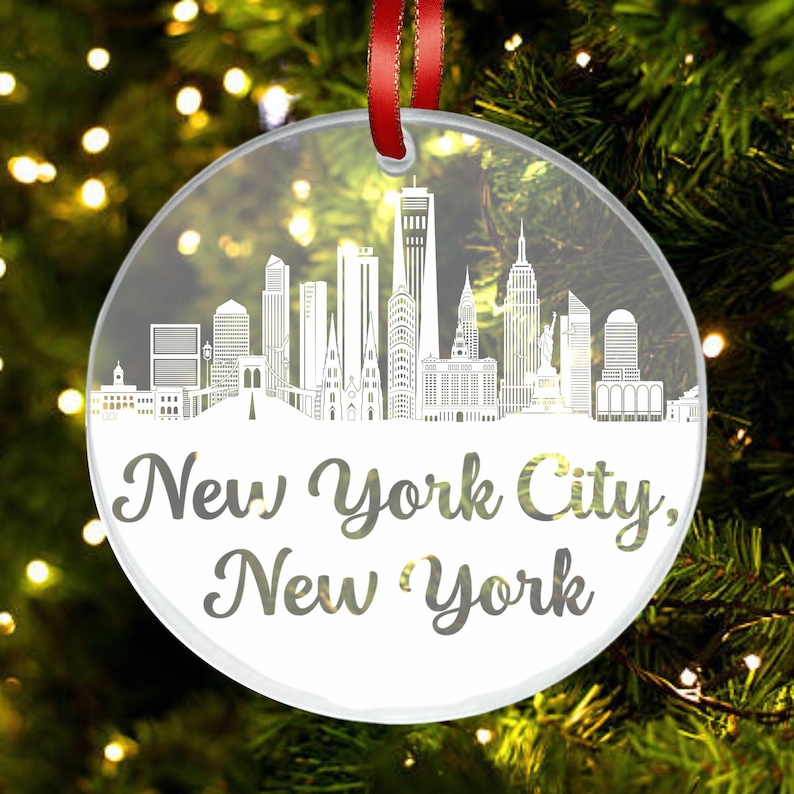 New York City Skyline Ornament