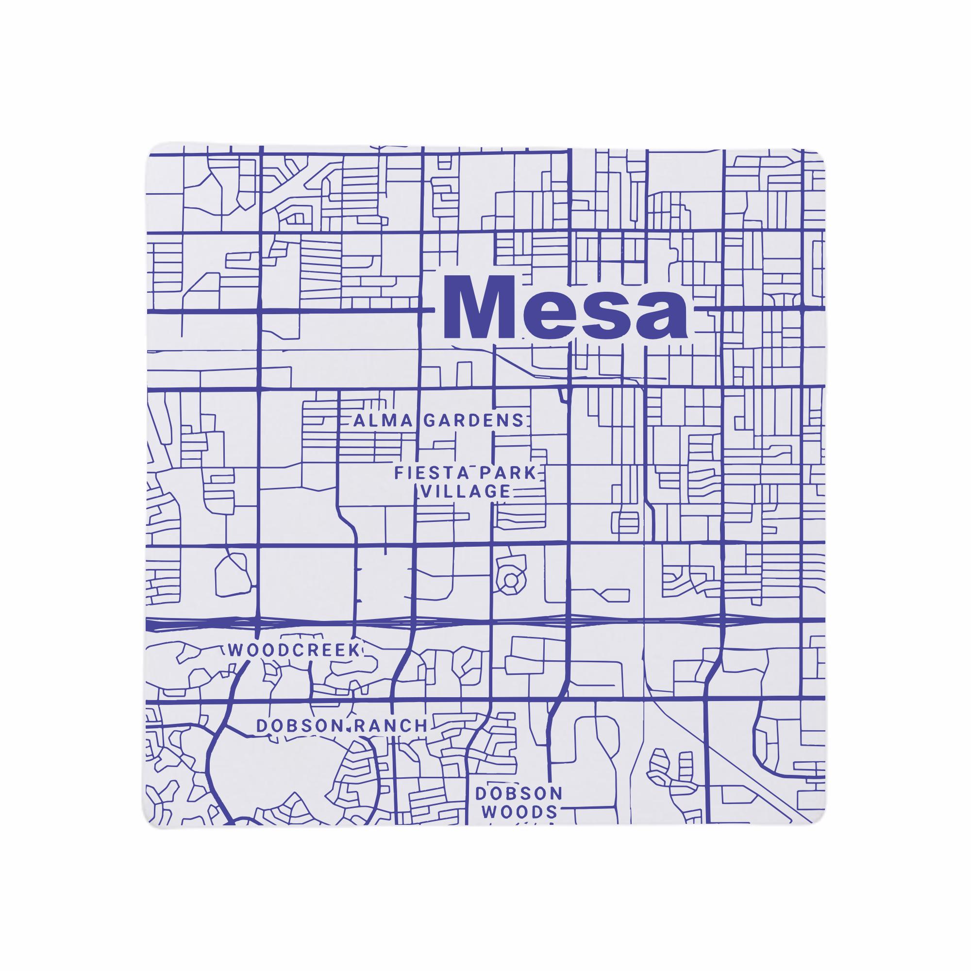 Discover Mesa AZ Ceramic Coaster Set - Arizonna Home Decor and Gift