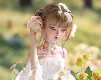 BJD Doll full set 1/4 BJD fullset Posable Art doll Ball jointed dolls BJD  girl body female Bjd Resin jointed doll Birthday Gift for girls