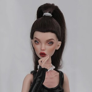 BJD ドール フルセット ポポヴィ ロシアン シスター 1/4 BJD フルセット 可動式アートドール ボールジョイントドール BJD 女の子ボディ 女性 BJD 樹脂ジョイントドール