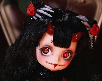 BJD Doll full set 1/6 Halloween BJD fullset scary Posable Art doll Ball jointed dolls BJD girl body female Bjd Resin jointed doll Birthday
