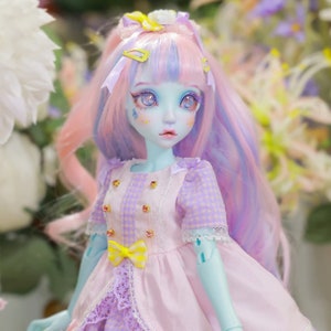 Anime BJD Doll full set 1/4 BJD fullset Posable Art doll enime eyes Ball jointed dolls BJD girl body female Bjd Resin jointed doll Birthday