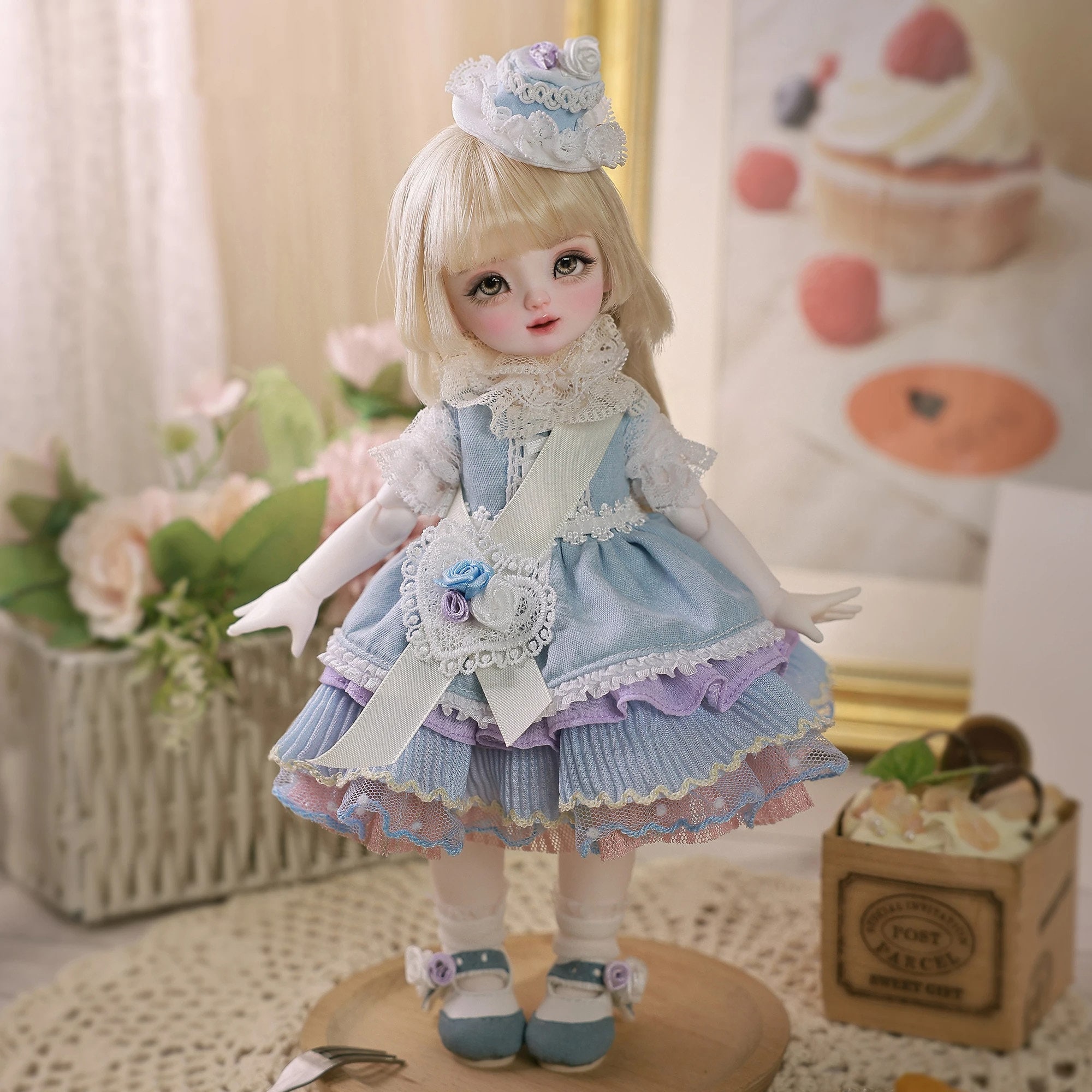 BJD Doll Full Set 1/6, Posable Resin Art Doll, Birthday Gift - Etsy