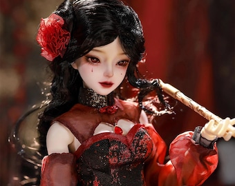 Set completo di bambole BJD, 1/4 Scarlet Enchantress, bambola artistica in resina snodabile